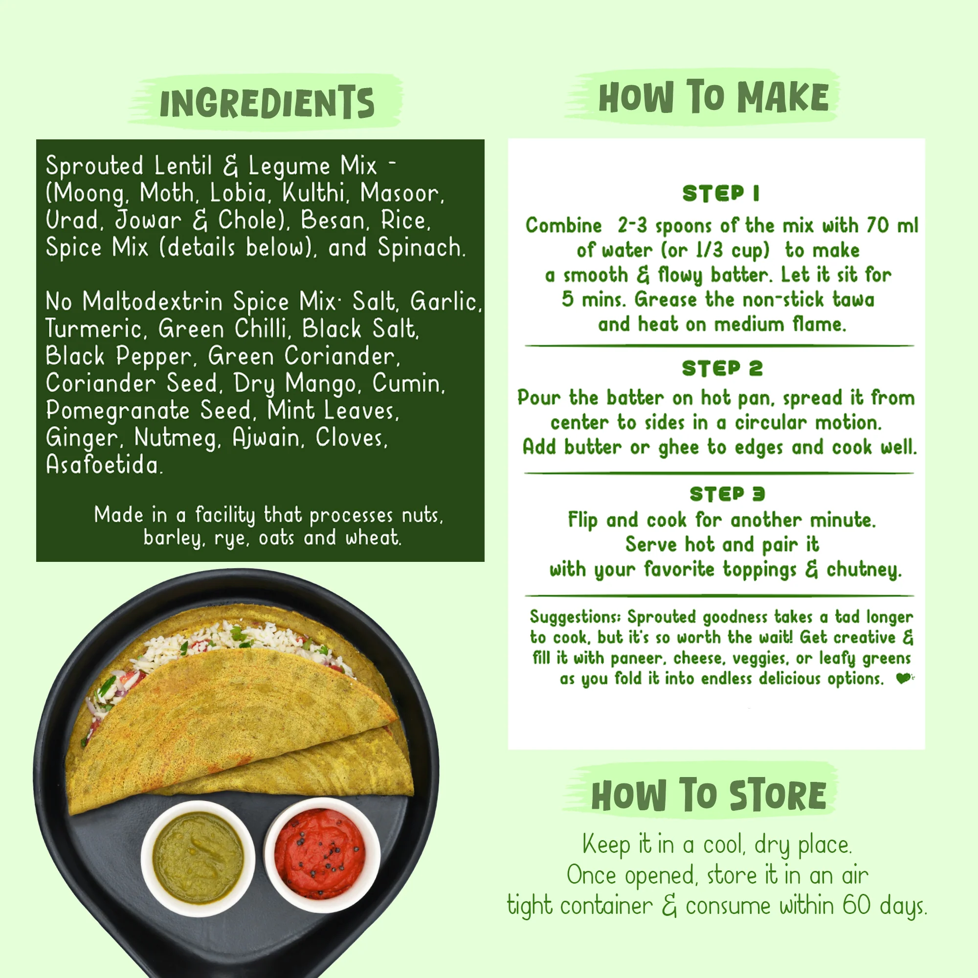 Chilla Feast Combo - 4 Packs | 800gms - Image 4