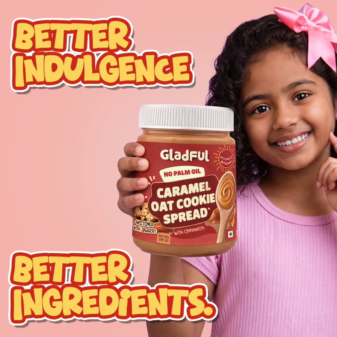 Gladful Caramel Oat Cookie Spread 300g - Image 7