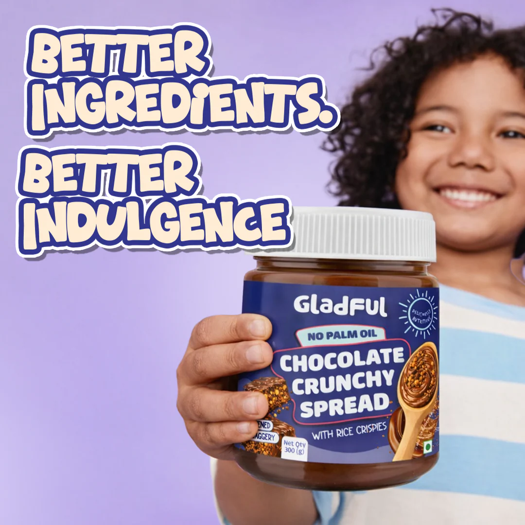 Gladful Chocolate Crunchy Spread 300g - Image 7