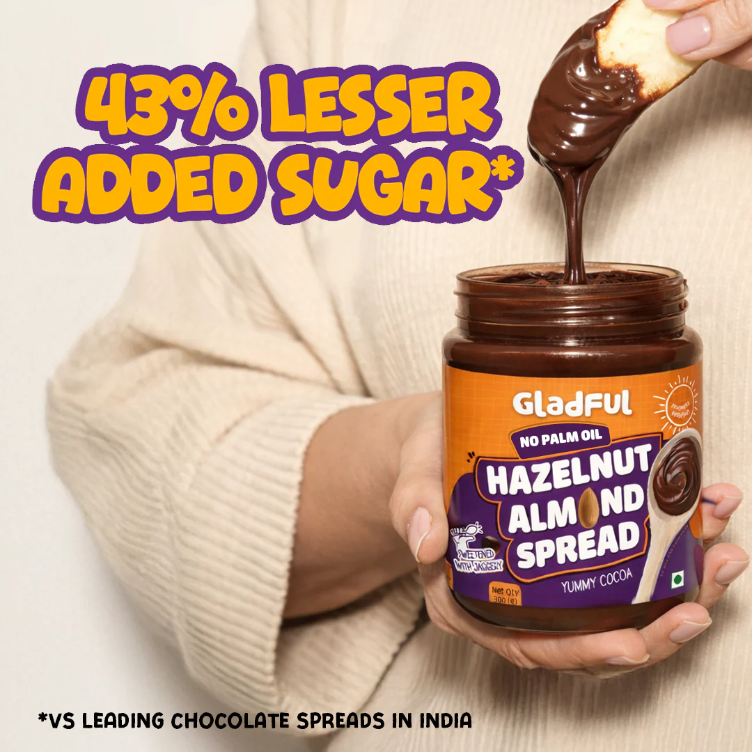 Hazelnut Almond Chocolate Spread - Zero Palm Oil (300g) - Image 3
