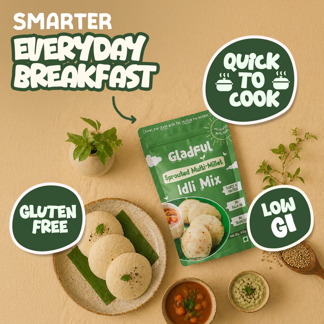 Multi - Millet Instant Idli Mix - 400gms - Image 3