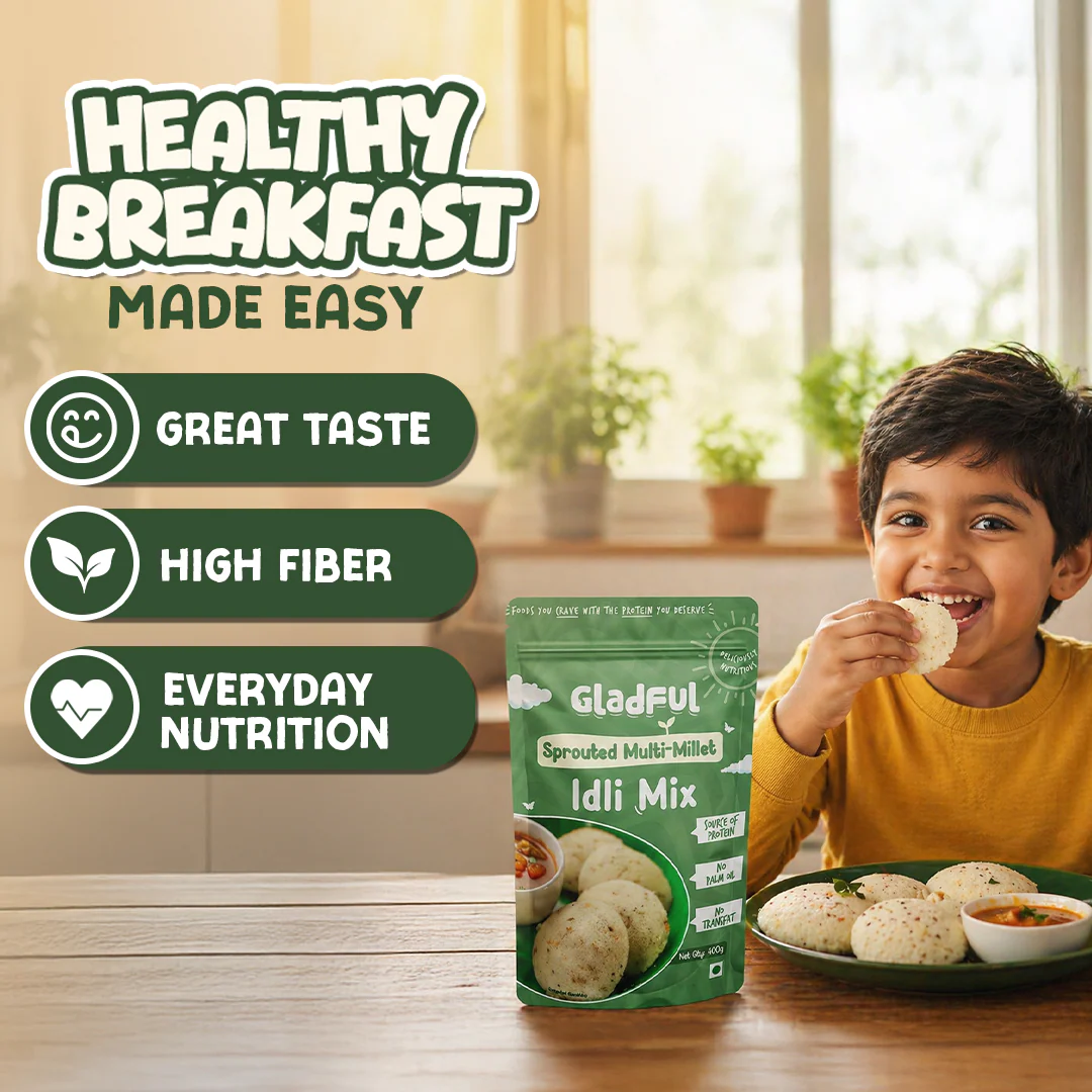 Multi - Millet Instant Idli Mix - 400gms - Image 6