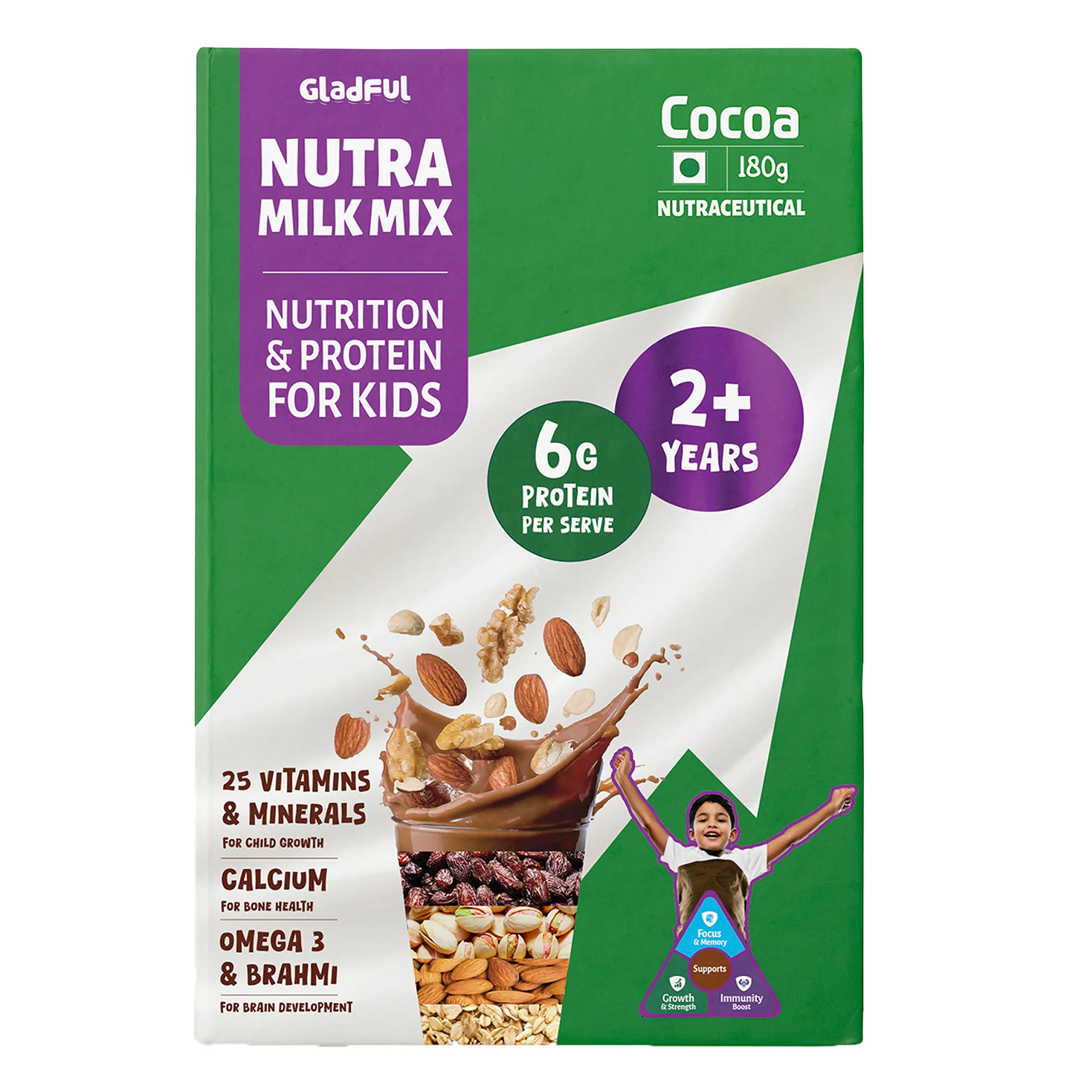 NutraMilk Mix 2+ yrs |Travel Pack | Pack of 6 (6*30g) - Image 10
