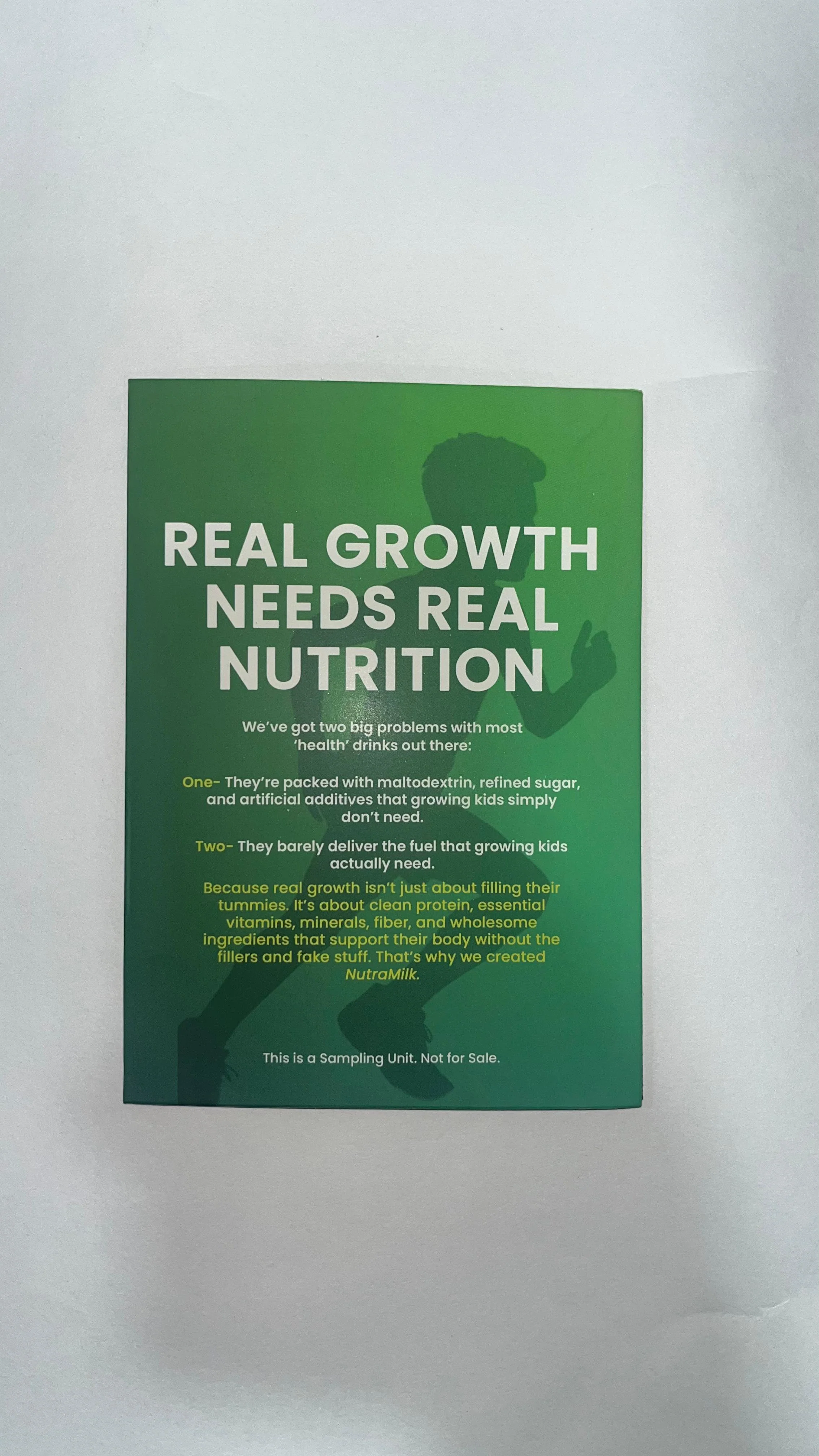 NutraMilk 7+ Sample Pouch - Image 2