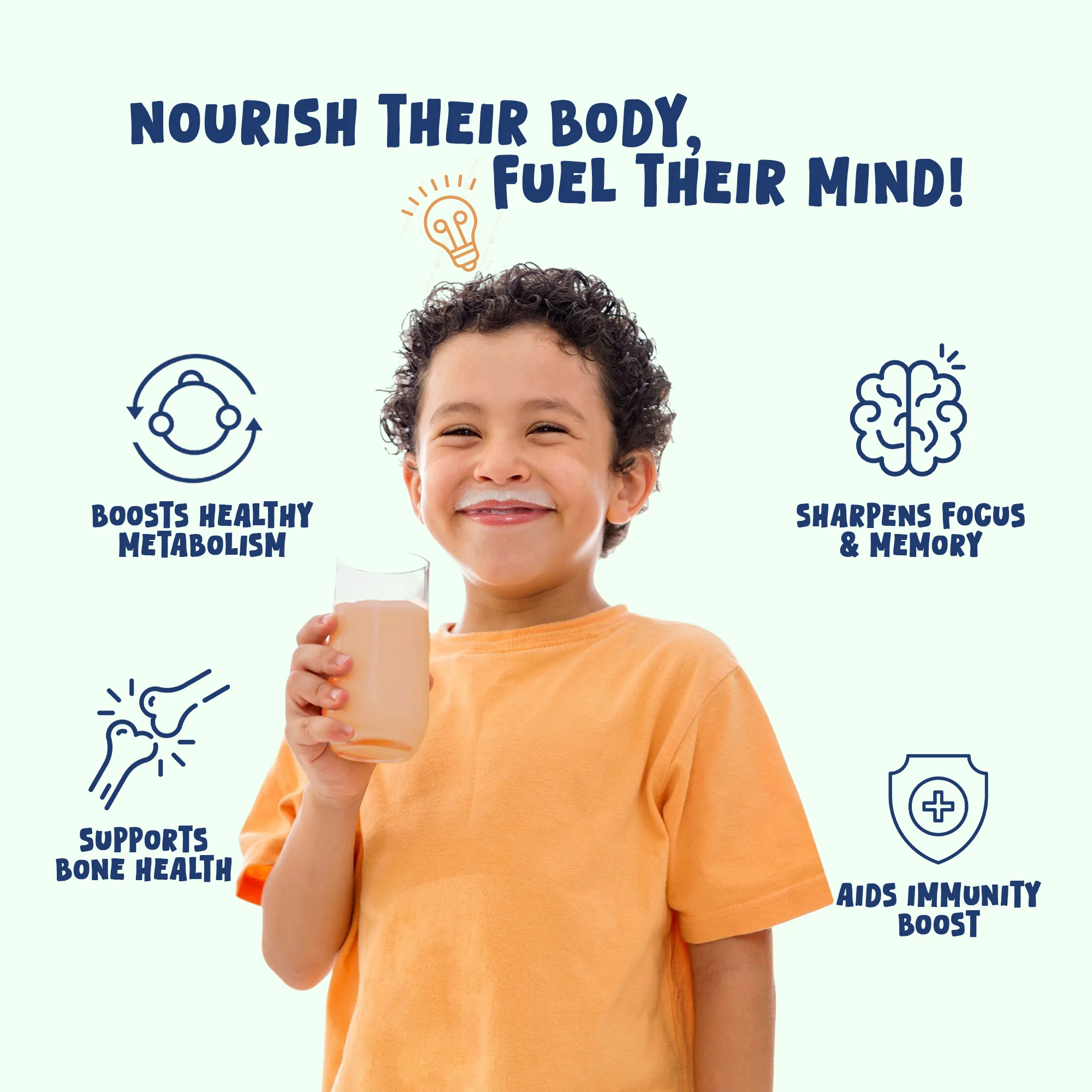 NutraMilk Mix 7+ yrs | Travel Pack | Pack of 6 (6*30g) - Image 4