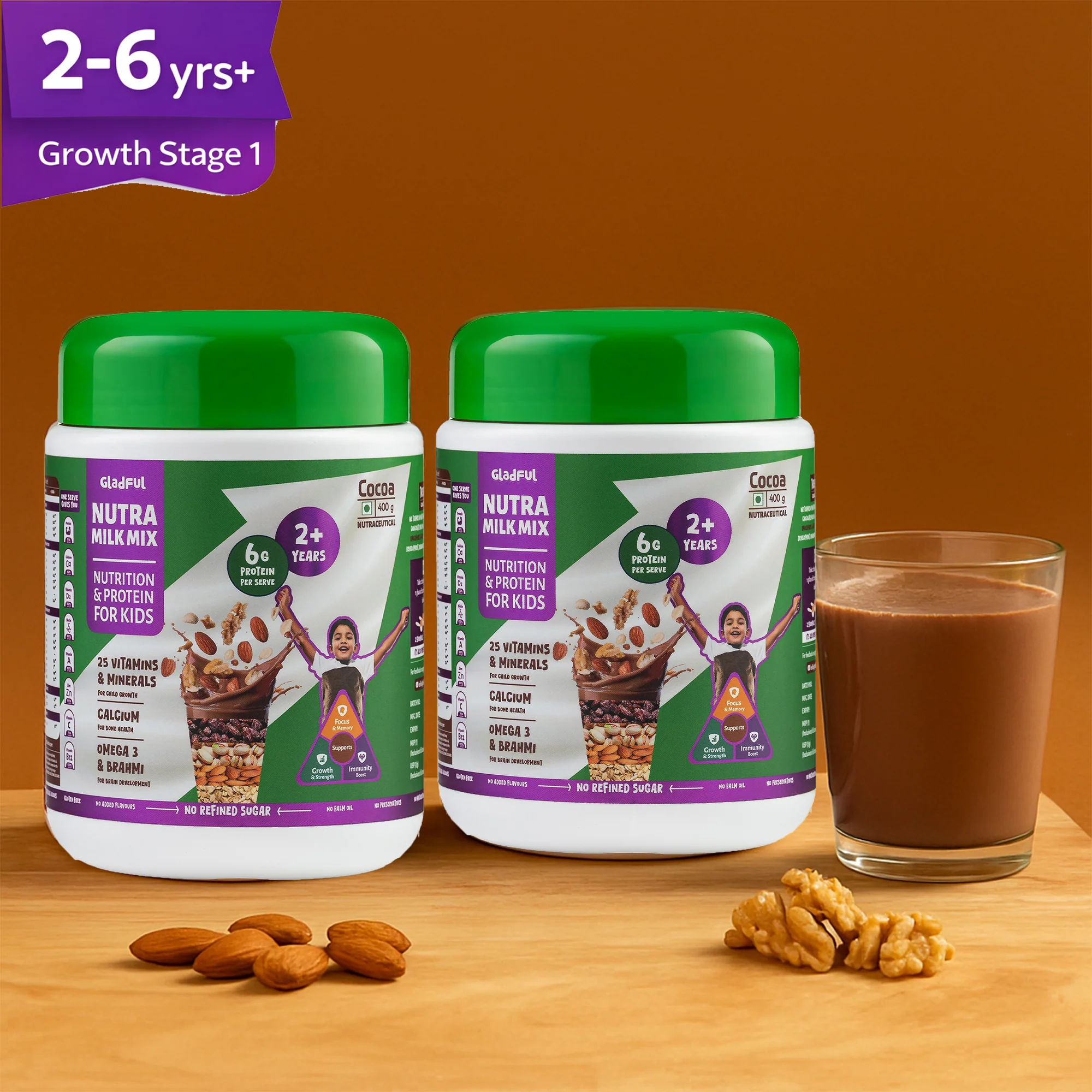 NutraMilk Mix 2+ yrs | Chocolate Pack of 2*400g