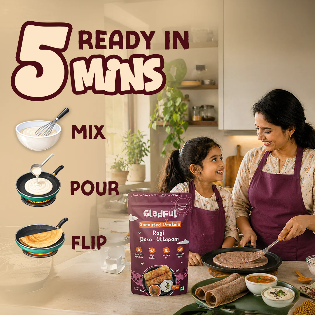 Ragi Dosa Instant Mix - 200gms - Image 7